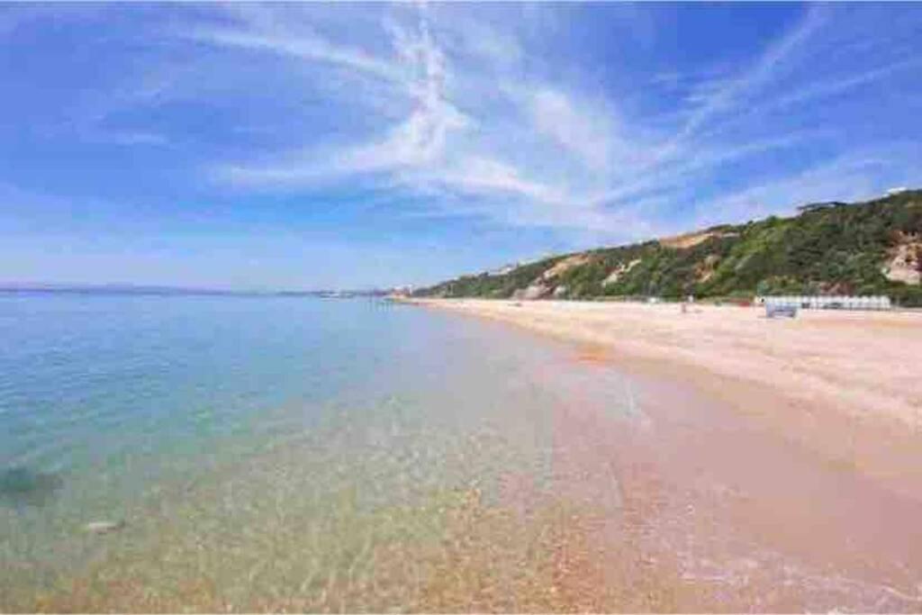Bournemouth Nr Town Beach Train Coach Shops Lovely Entire Apartment Allows Quiet Good Dogs 외부 사진